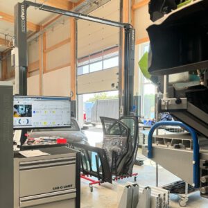 1) Elektronische Karosserievermessung